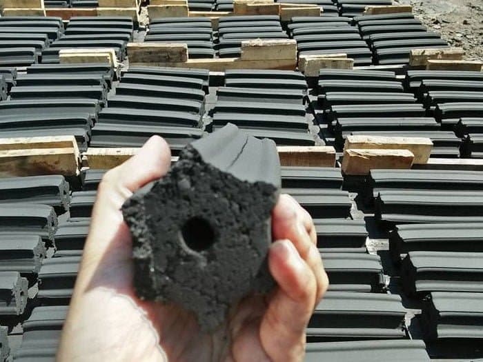 briquette coconut bbq shell charcoal