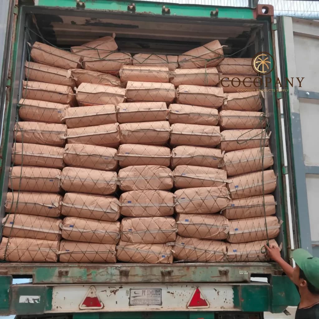 Desiccated coconut shipment