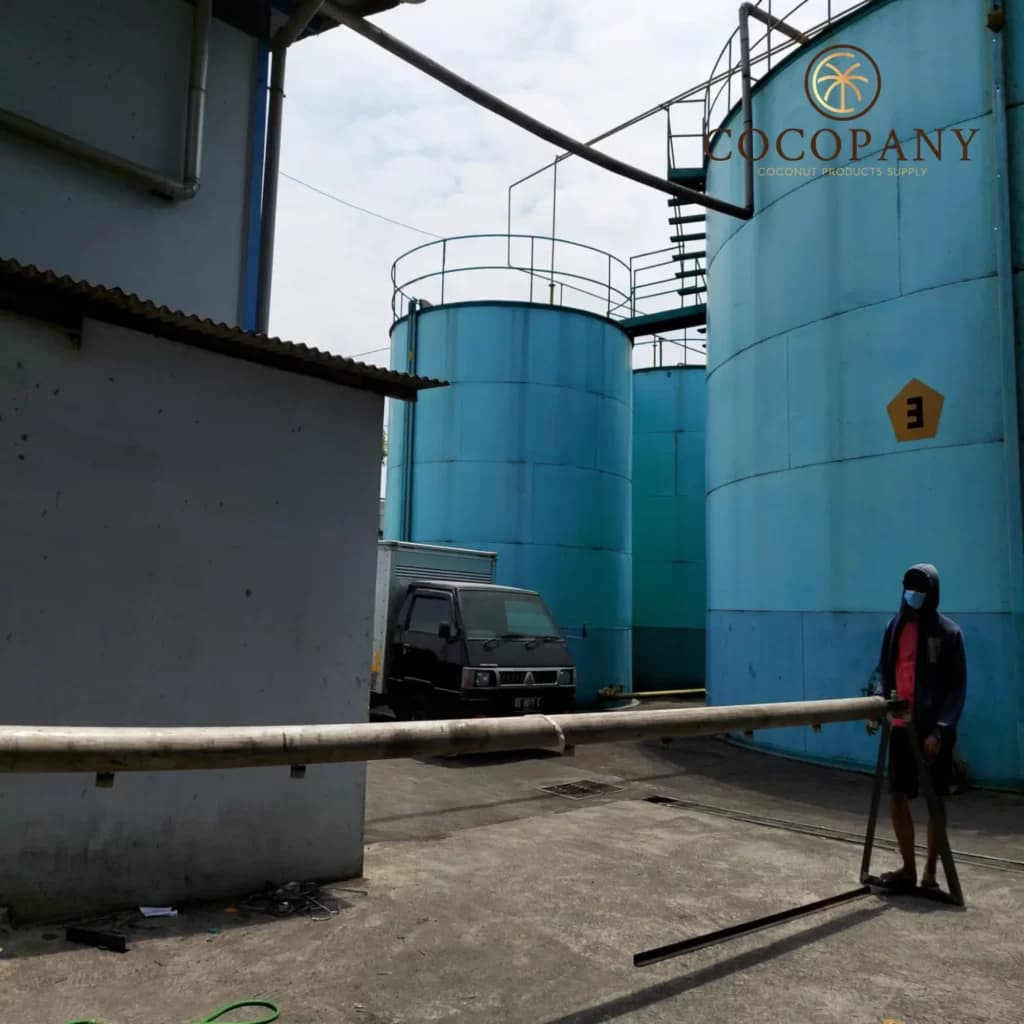 RBD coconut oil storage tank factory