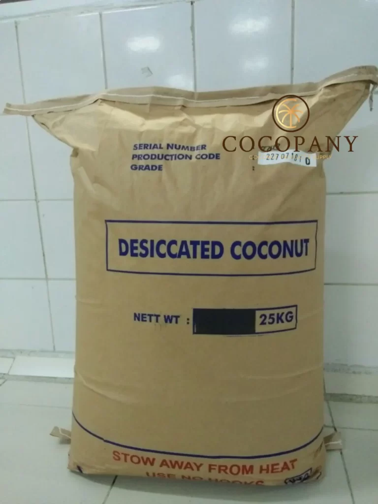 Desiccated coconut extra fine grade low fat supplier